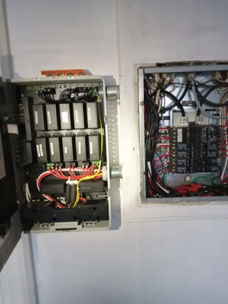 Electrical panel upgrade completed for Commercial Electrician Services in Lorain